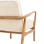 Bodhi Living Datzun Armchair Cream Sheepskin House of Isabella UK