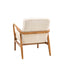 Bodhi Living Datzun Armchair Cream Sheepskin House of Isabella UK