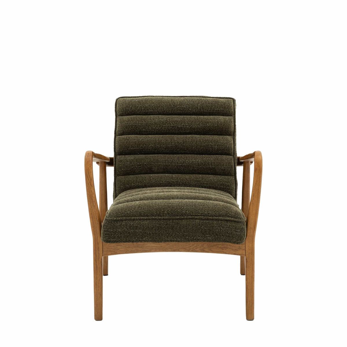 Bodhi Living Datzun Armchair Green Boucle House of Isabella UK
