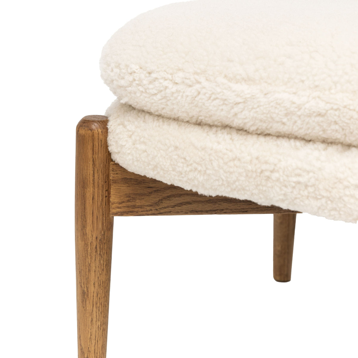 Bodhi Living Datzun Footstool Sheepskin House of Isabella UK