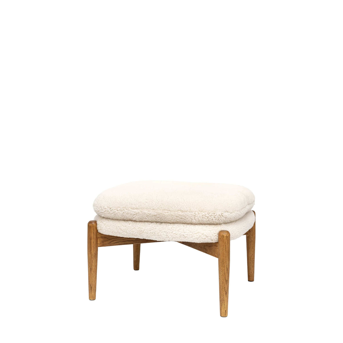 Bodhi Living Datzun Footstool Sheepskin House of Isabella UK
