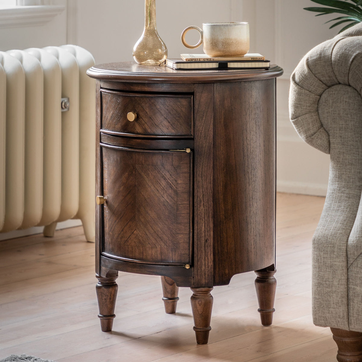 Dawley Drum Side Table.