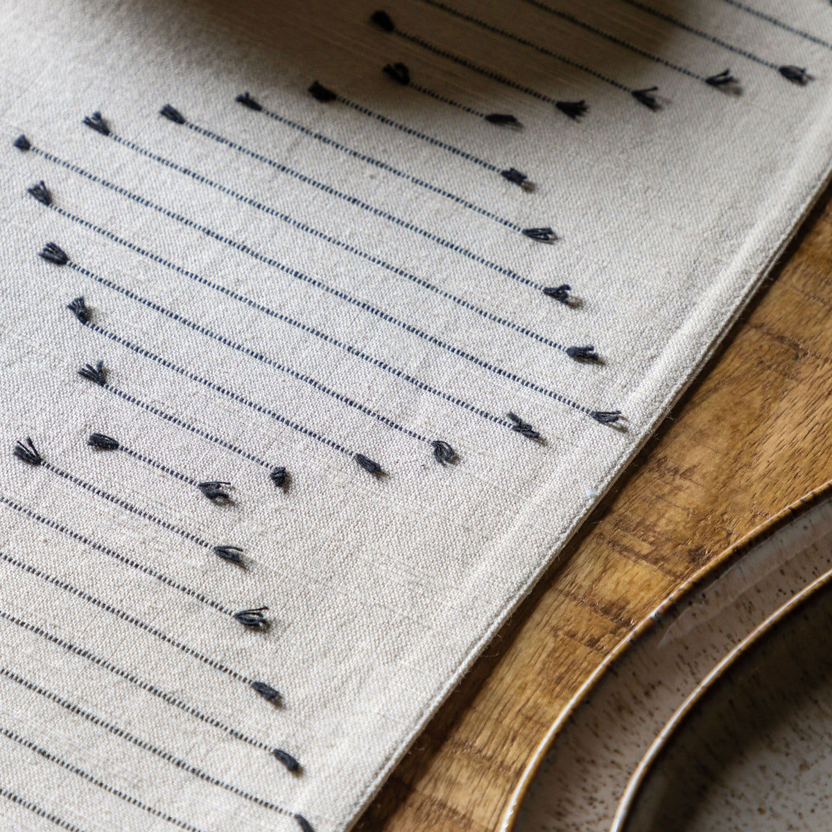 Bodhi Living Diamond Weave Table Runner Small House of Isabella UK