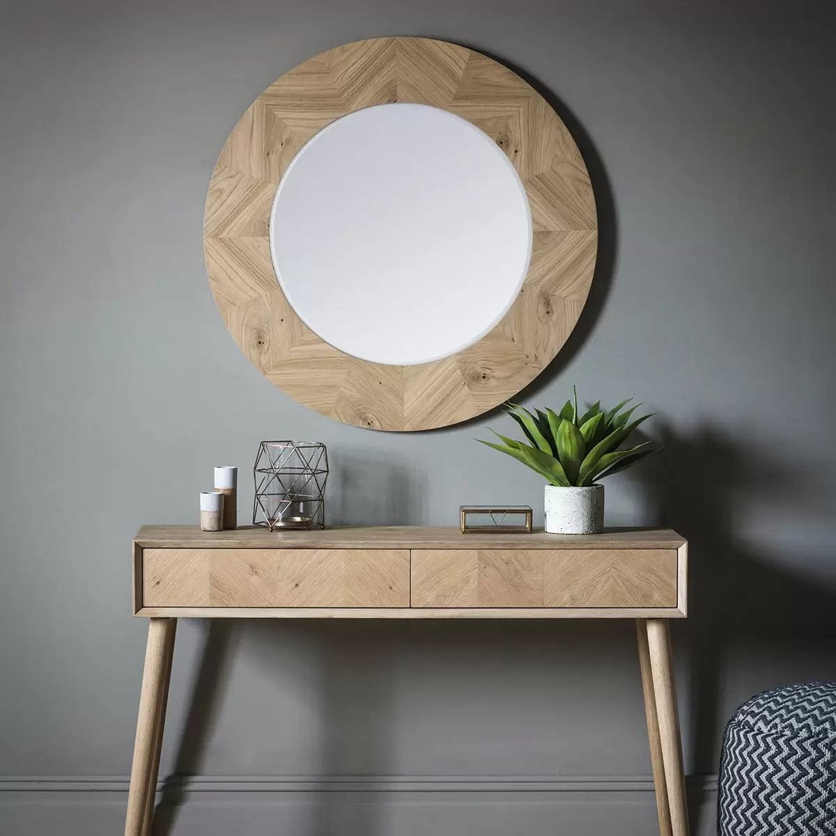 Bodhi Living Diss Round Mirror House of Isabella UK