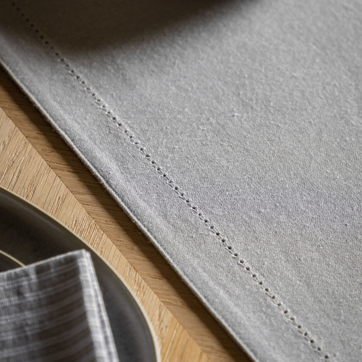 Bodhi Living Dove Table Runner Grey Small House of Isabella UK