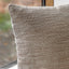 Bodhi Living Dunham Slub Cushion Taupe House of Isabella UK