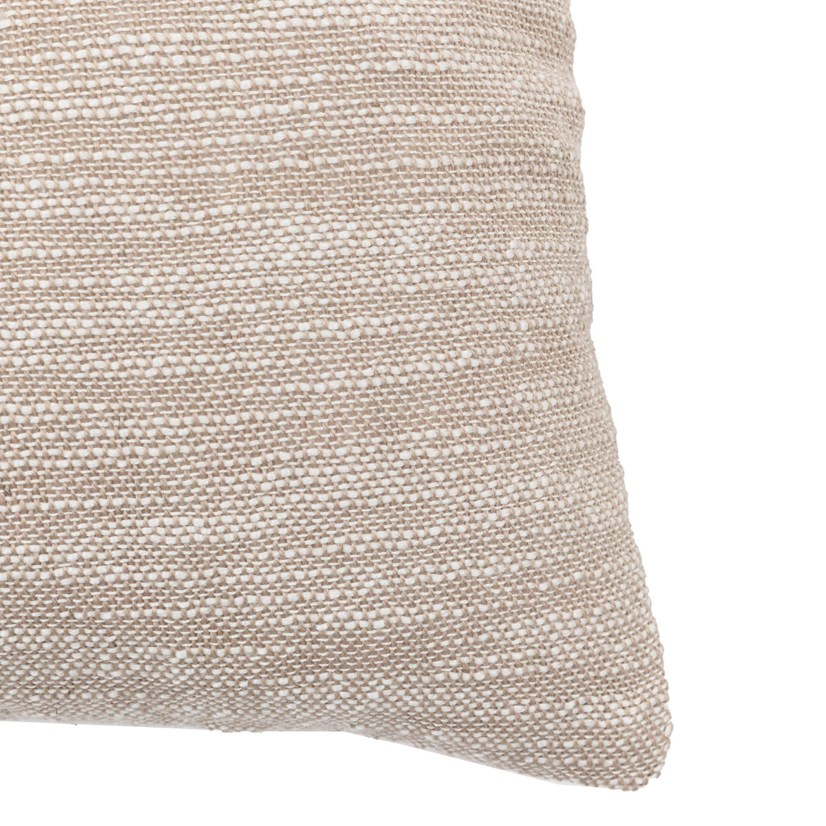 Bodhi Living Dunham Slub Cushion Taupe House of Isabella UK