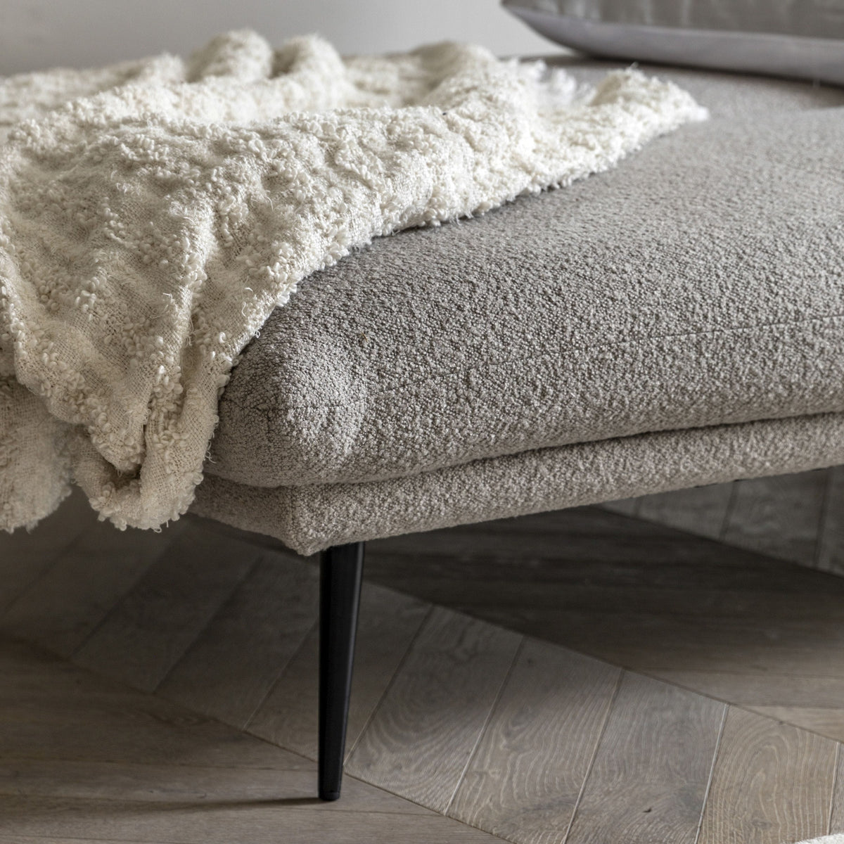 Dunton Sofa Bed Light Grey.