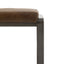 Bodhi Living Fabien Footstool Brown Leather House of Isabella UK