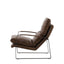 Bodhi Living Fabien Lounger Brown Leather House of Isabella UK