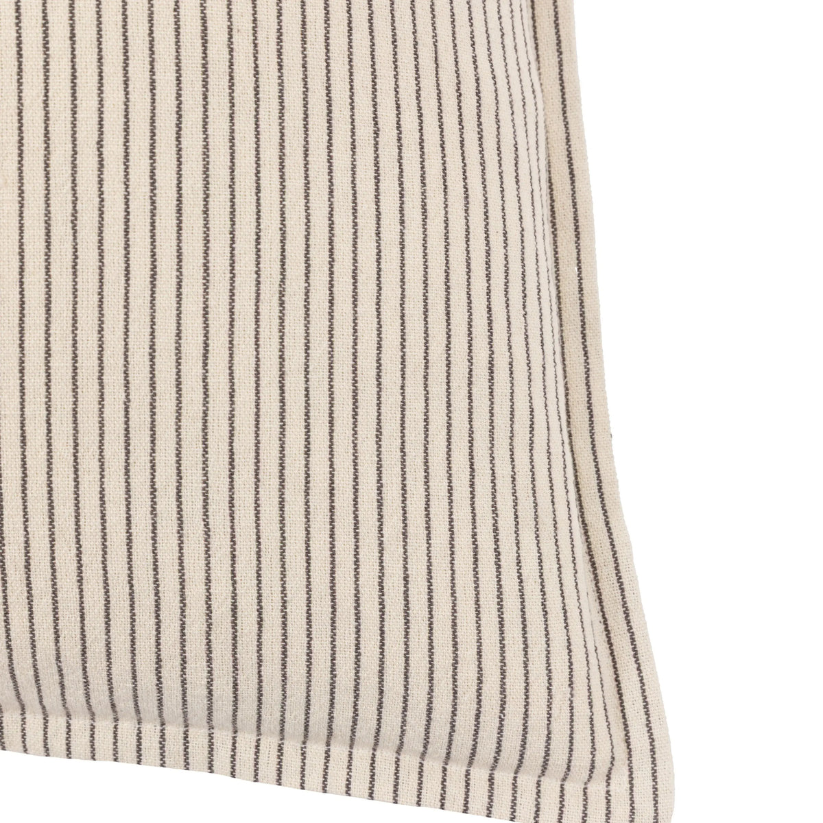 Bodhi Living Fairford Woven Stripe Cushion Cream House of Isabella UK