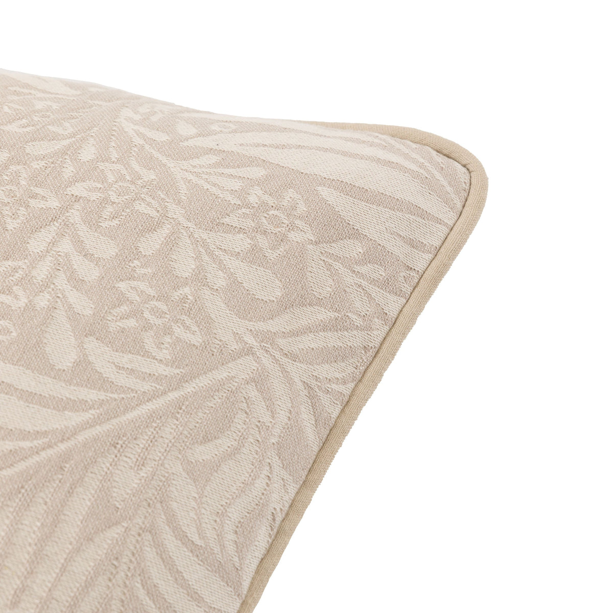 Bodhi Living Fallow Leaf Woven Cushion Natural House of Isabella UK