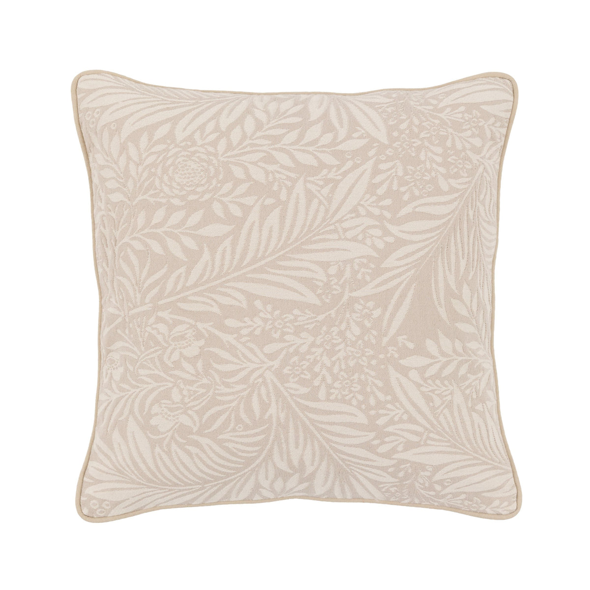 Bodhi Living Fallow Leaf Woven Cushion Natural House of Isabella UK