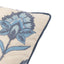 Bodhi Living Fleur Embroidered Cushion Ink Blue House of Isabella UK