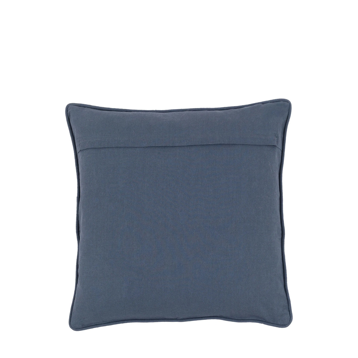Bodhi Living Fleur Embroidered Cushion Ink Blue House of Isabella UK