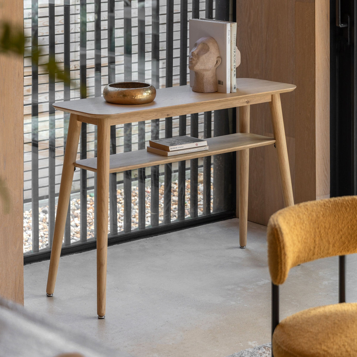 Bodhi Living Hatter Console Table Natural House of Isabella UK