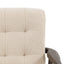 Bodhi Living Humber Armchair Cream Faux Sheepskin House of Isabella UK