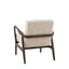 Bodhi Living Humber Armchair Cream Faux Sheepskin House of Isabella UK