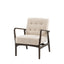 Bodhi Living Humber Armchair Cream Faux Sheepskin House of Isabella UK