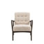 Bodhi Living Humber Armchair Cream Faux Sheepskin House of Isabella UK