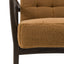 Bodhi Living Humber Armchair Ochre Faux Sheepskin House of Isabella UK