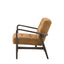 Bodhi Living Humber Armchair Ochre Faux Sheepskin House of Isabella UK
