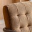 Bodhi Living Humber Armchair Ochre Faux Sheepskin House of Isabella UK