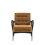 Bodhi Living Humber Armchair Ochre Faux Sheepskin House of Isabella UK