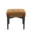 Bodhi Living Humber Footstool Ochre Faux Sheepskin House of Isabella UK