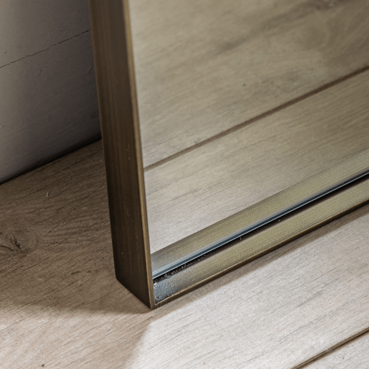 Clapham Leaner Mirror Bronze.