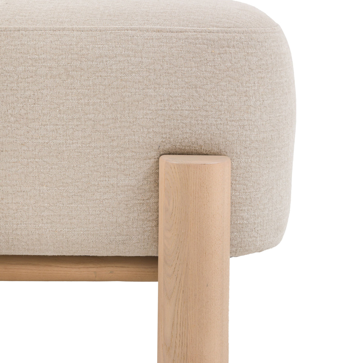 Bodhi Living Husby Footstool Willow Dusty House of Isabella UK