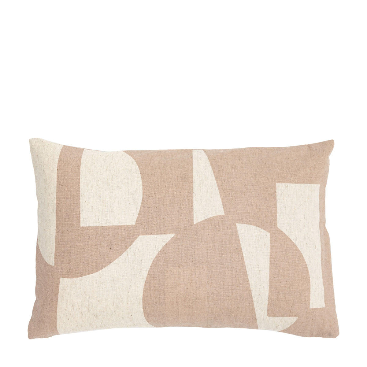 Bodhi Living Kalmar Graphic Cushion Taupe House of Isabella UK