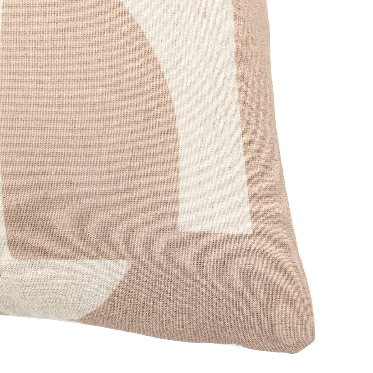 Bodhi Living Kalmar Graphic Cushion Taupe House of Isabella UK