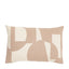 Bodhi Living Kalmar Graphic Cushion Taupe House of Isabella UK
