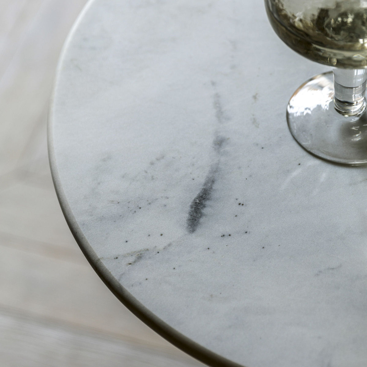 Kelso Side Table Orange 460x460x570mm.