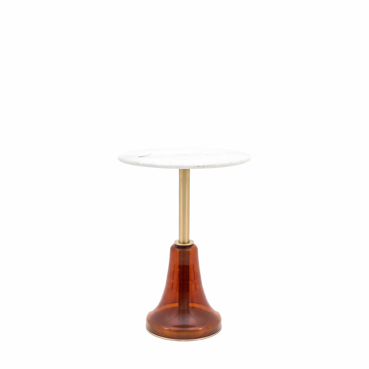Kelso Side Table Orange 460x460x570mm.
