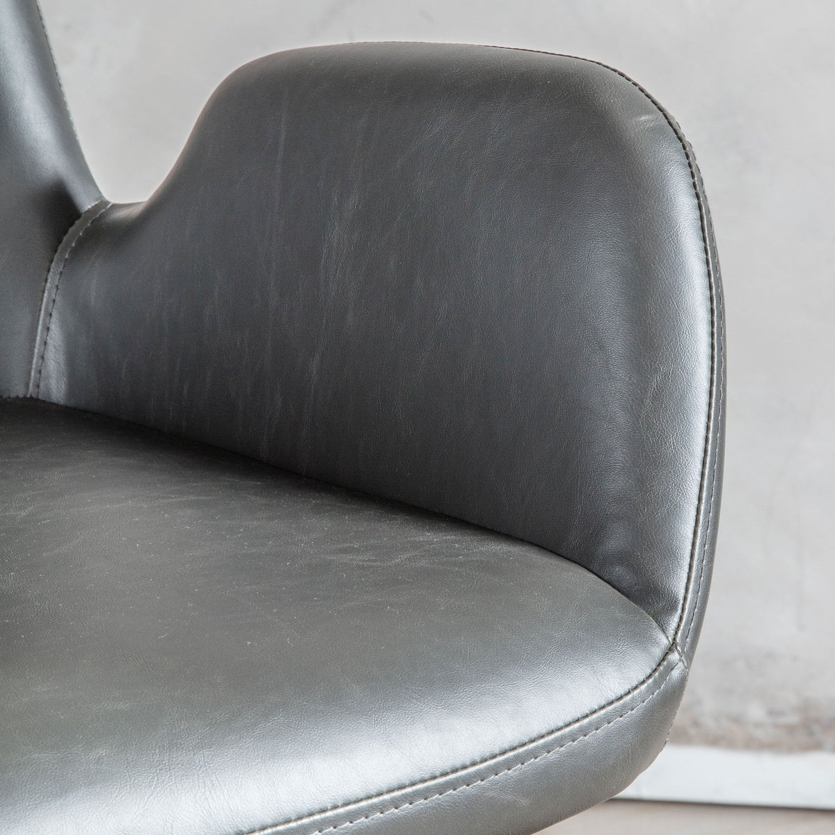 Kendal Swivel Chair Charcoal.