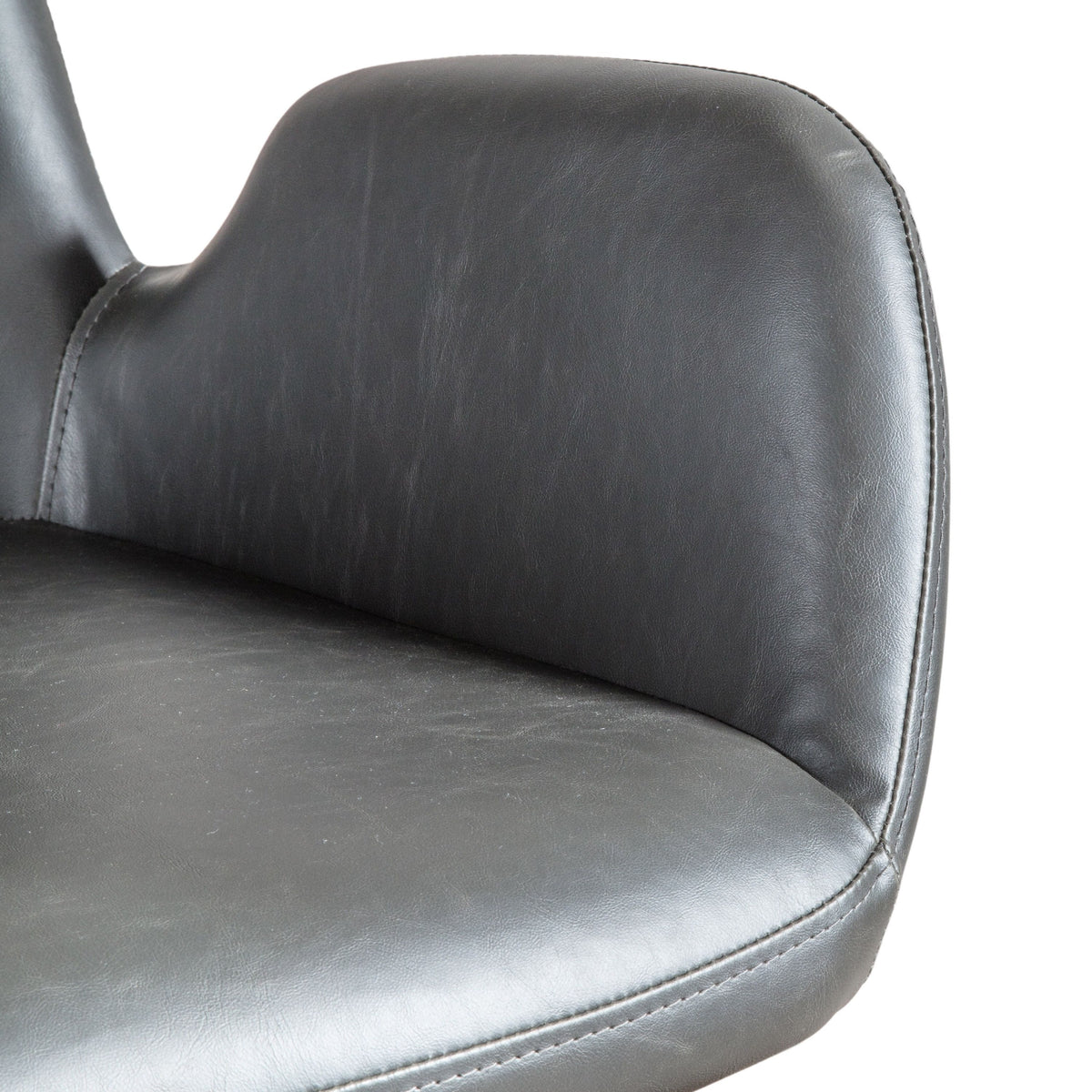 Kendal Swivel Chair Charcoal.