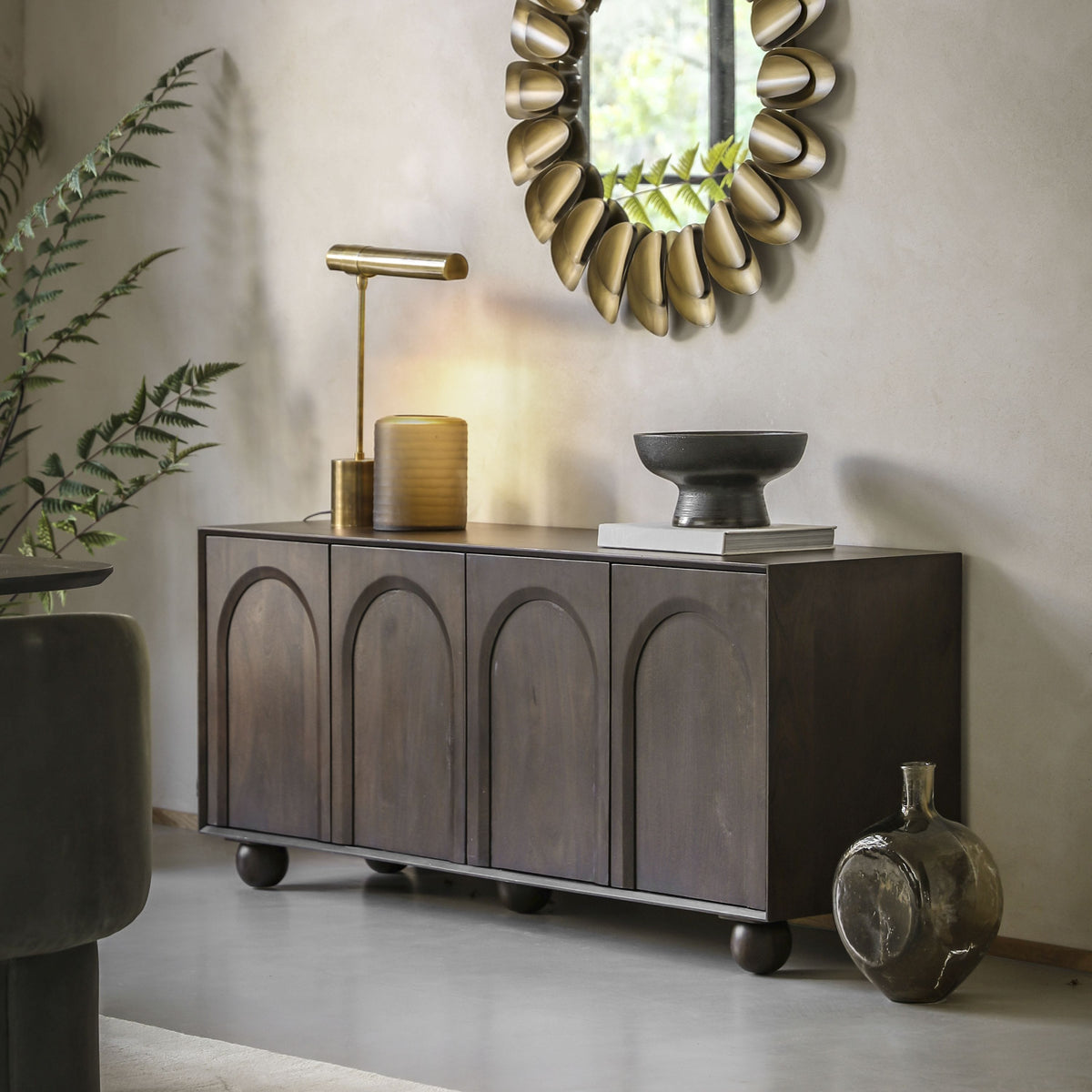 Kilton 4 Door Sideboard 1660x450x700mm.