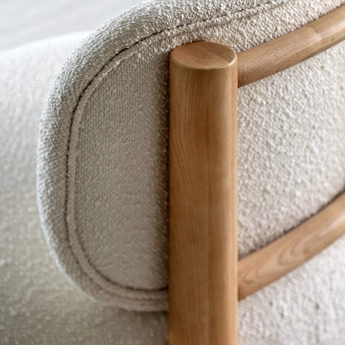 Bodhi Living Kubbe Chair Vanilla House of Isabella UK