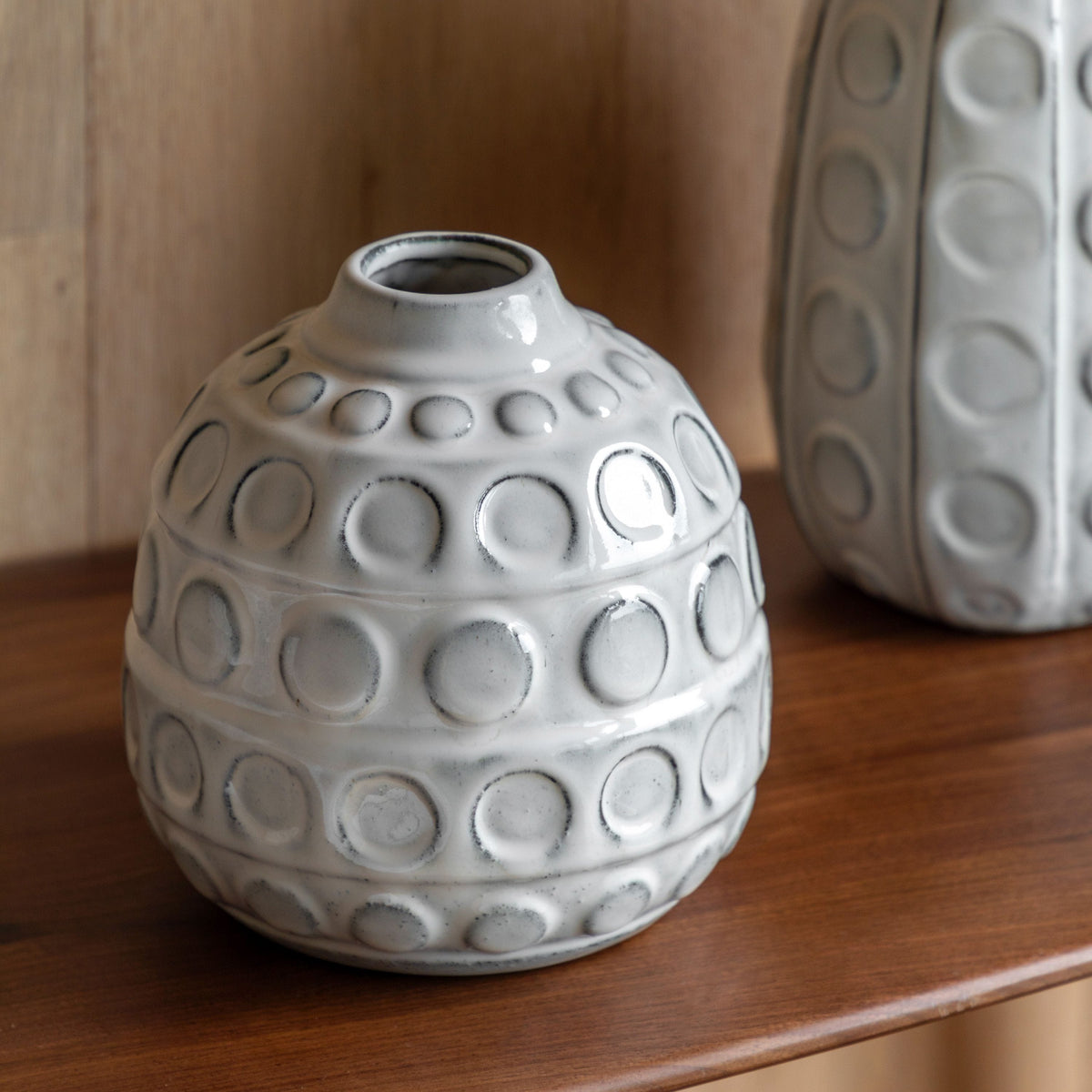 Bodhi Living Kusama Dotted Ceramic Vase Small House of Isabella UK