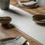 Bodhi Living Linen Effect Table Runner Cream Small House of Isabella UK
