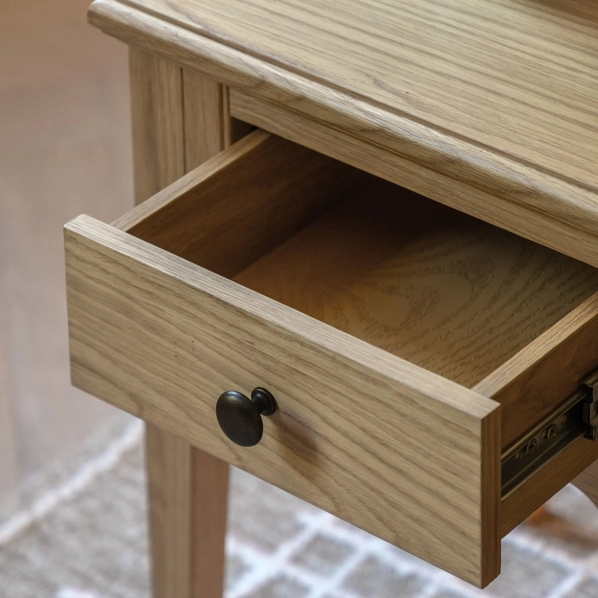 Bodhi Living Malvern 1 Drawer Side Table House of Isabella UK