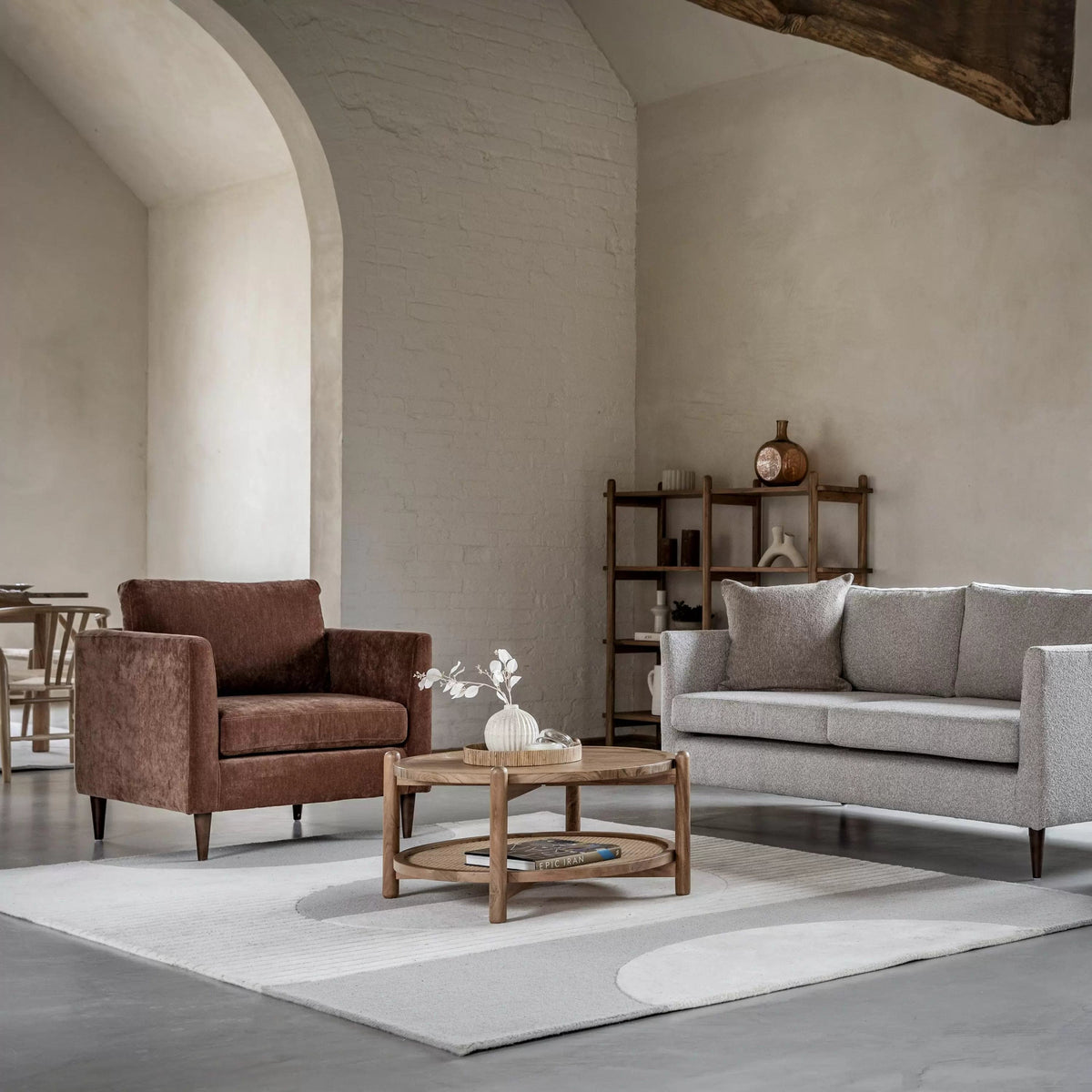 Meaver Coffee Table 800x800x400mm.