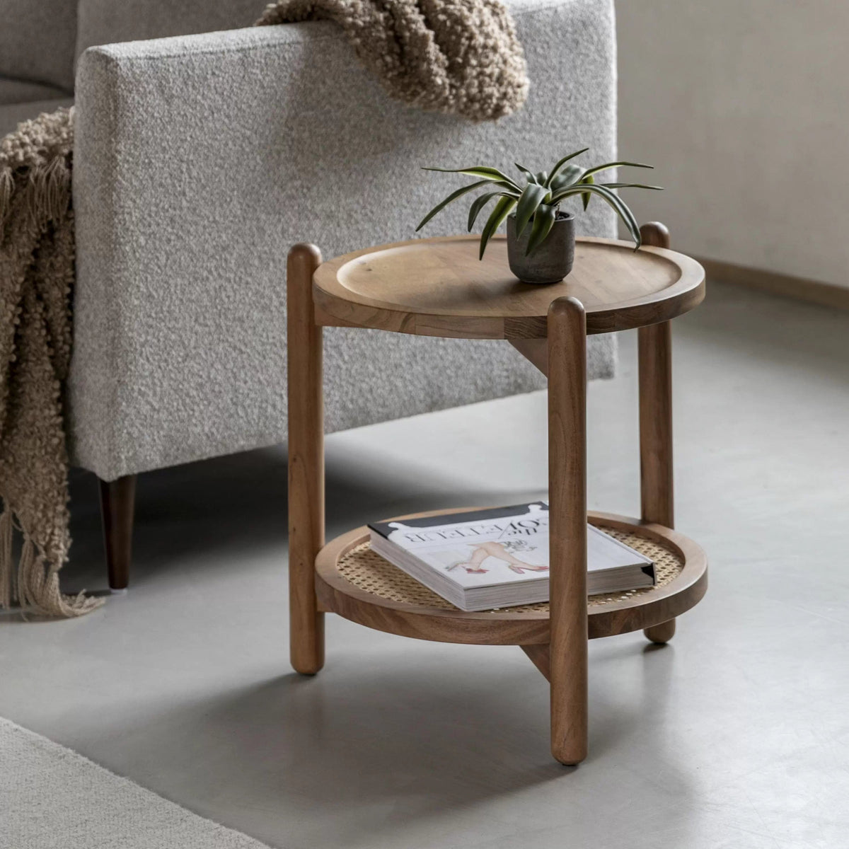 Meaver Side Table 500x500x500mm.