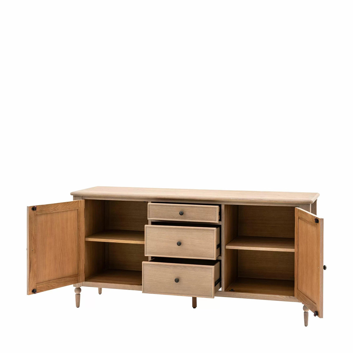 Mitcham 2 Door 3 Drawer Sideboard 1660x450x800mm.
