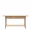 Mitcham 2 Drawer Console Table 1650x400x800mm.