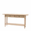 Mitcham 2 Drawer Console Table 1650x400x800mm.