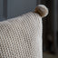 Bodhi Living Moss Stitch PomPom Cushion Natural House of Isabella UK