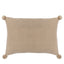 Bodhi Living Moss Stitch PomPom Cushion Natural House of Isabella UK